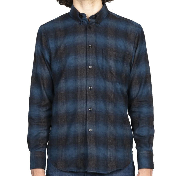 Easy Shirt - Brushed Plaid - Blue