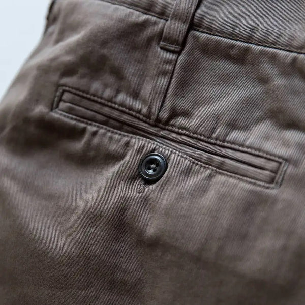 The Democratic Foundation Pant in Organic Espresso