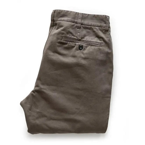 The Democratic Foundation Pant in Organic Espresso